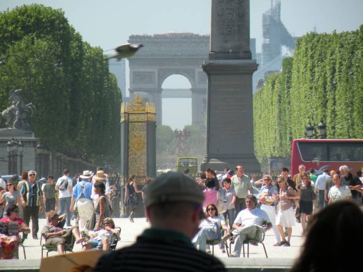  perspective des Champs Elysées